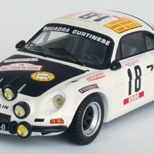 Modellino auto rally scala 1:43 Trofeu  ALPINE A110 TOUR DE CORSE 1978 VENTURINI-SIMONINI