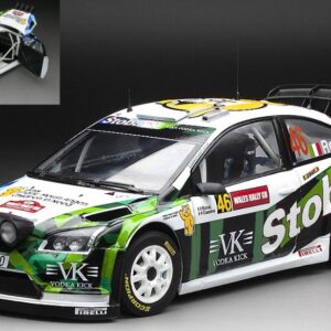 Modellino auto scala 1:18 FORD FOCUS WRC07 RALLY GB 2008 modellismo