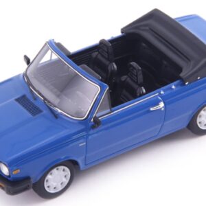 Modellino auto scala 1:43 VOLVO 66 GL CONVERTIBLE BLUE diecast modellismo statico