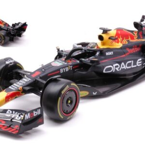 Modellino auto formula 1 F1 scala 1:18 Burag  RED BULL RB19 N.1 WINNER ABU DHABI WORLD CHAMPION 2023 VERSTAPPEN