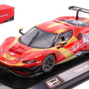 Modellino auto scala 1:43 Burago FERRARI 296 GT3 SIGNATURE diecast modellismo collezione