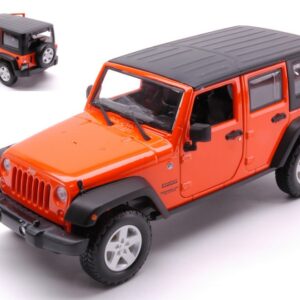 Modellino auto scala 1:24 JEEP WRANGLER UNLIMITED 2015 diecast modellismo collezione