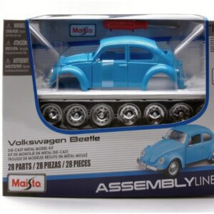 Modellino auto kit di montaggio da montare VW BEETLE maggiolino kafer 1:24