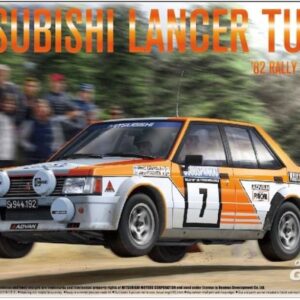 Modellino auto kit di montaggio da montare Beemax  MITSUBISHI LANCER TURBO RALLY 1000 LAKES 1982 KIT 1:24
