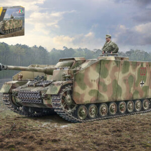 Modellino carri armati TANK model kit di montaggio Italeri  Sd.Kfz.167 STURMGESCHUTZ IV KIT 1:35