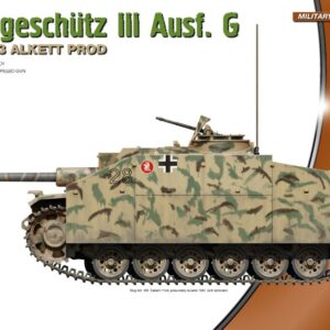 Modellino carri armati TANK model kit di montaggio Miniart  StuG III Ausf.G APRIL 1943 PROD.KIT 1:72