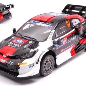 Modellino auto rally scala 1:18 Ixo Model  TOYOTA GR YARIS N.97 FINLAND RALLY 2023 LATVALA-HANNINEN