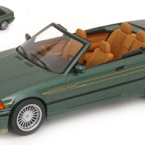 Modellino auto scala 1:18 BMW ALPINA B3 CONVERTIBLE GREEN diecast modellismo statico