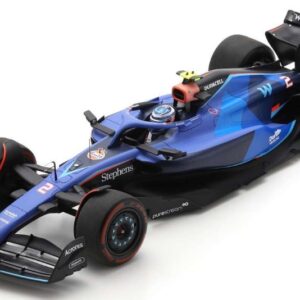 Modellino auto formula 1 F1 scala 1:18 Spark Model  WILLIAMS F1 N.2 BAHRAIN GP 2023 LOGAN SARGEANT