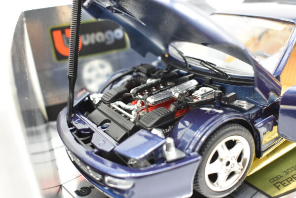 Modellino auto scala 1:18 Ferrari 456 GT Burago diecast modellismo da collezione - Image 8
