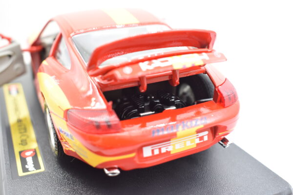 Modellino auto rally scala 1:24 Porsche GT3 Cup Burago diecast modellismo da collezione - Image 5