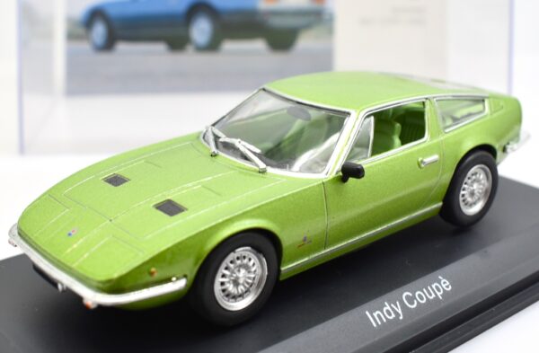 Modellino auto scala 1:43 Maserati Indy Coupe diecast modellismo da collezione