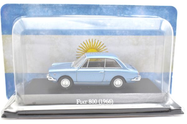 Modellino auto scala 1:43 Fiat 800 diecast modellismo da collezione - Image 3