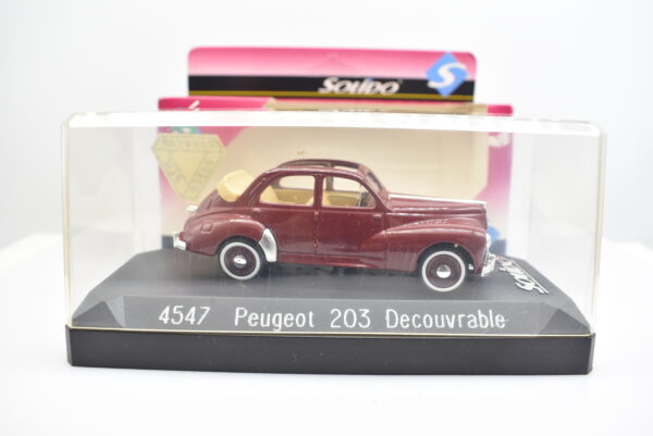 Modellino auto scala 1:43 Peugeot 203 Decouvrable Solido diecast modellismo da collezione - Image 3