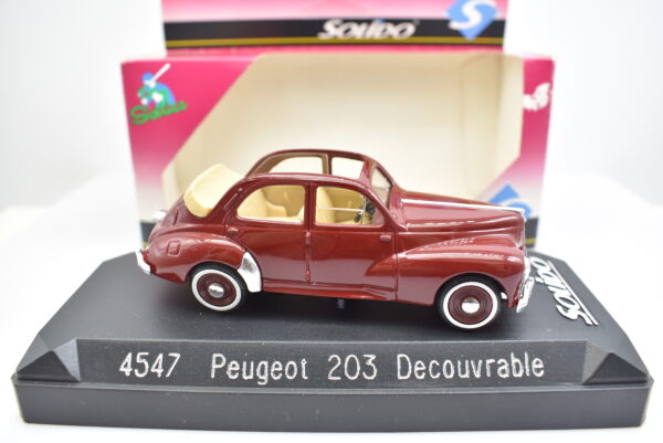 Modellino auto scala 1:43 Peugeot 203 Decouvrable Solido diecast modellismo da collezione - Image 4