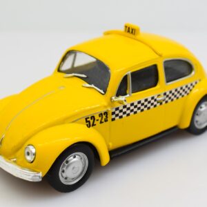 Modellino auto taxi scala 1:43 VW Beetle diecast modellismo da collezione