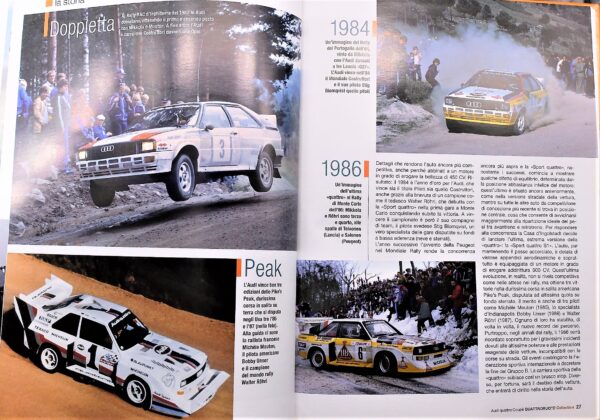 fascicolo Quattroruote Collection AUDI QUATTRO modellino auto 1:24 libro book - Image 7
