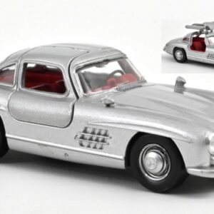 Modellino auto scala 1:43 Norev  MERCEDES 300 SL 1954 GREY  JET-CAR diecast modellismo statico