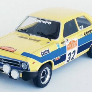 Modellino auto scala 1:43 OPEL ASCONA SANREMO RALLY 1974 racing modellismo statico