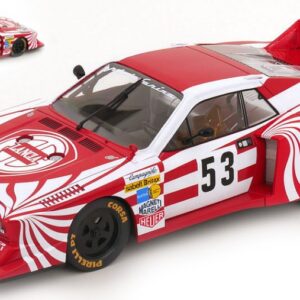 Modellino auto scala 1:18 LANCIA BETA MONTECARLO Gr.5 N.53 SILVERSTONE 1980 PATRESE CHEEVER modellismo statico collezione