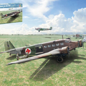 Modellino aerei da costruire model kit di montaggio Italeri  JU-523m KIT 1:72
