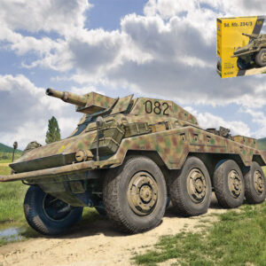 Modellino carri armati TANK model kit di montaggio Italeri Sd.Kfz.2433 KIT 1:35