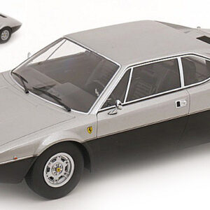 Modellino auto scala 1:18 FERRARI 308 GT4 1974 SILVER diecast modellismo statico