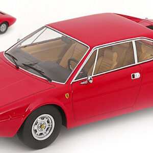 Modellino auto scala 1:18 FERRARI 308 GT4 1974 RED diecast modellismo statico