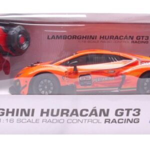 Modellino auto radio comandate rc RE.EL.Toys  LAMBORGHINI HURACAN GT3 ORANGE RADIOCOMANDO