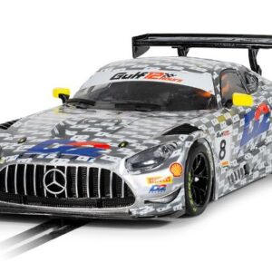 Modellino auto slot car Scalextric MERCEDES AMG GT3 RAM RACING scala 1:32