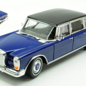 Modellino auto scala 1:24 MERCEDES 600 modellismo statico collezione diecast