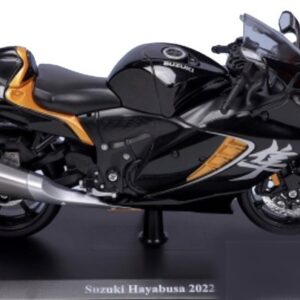 Modellino auto scala 1:12 Maisto SUZUKI HAYABUSA 2022 BLACK modellismo
