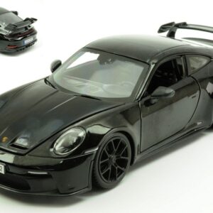 Modellino auto scala 1:24 Burago PORSCHE 911 GT3 2021 BLACK modellismo statico collezione