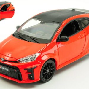 Modellino auto scala 1:24 MaistoTOYOTA GR YARIS RED modellismo statico collezione