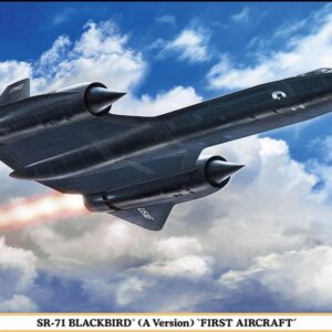 Modellino aerei da costruire model kit di montaggio Hasegawa SR-71 BLACKBIRD FIRST AIRCRAFT KIT 1:72