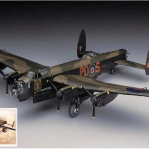 Modellino aerei da costruire model kit di montaggio Hasegawa  LANCASTER B.MkIMk.III KIT 1:72