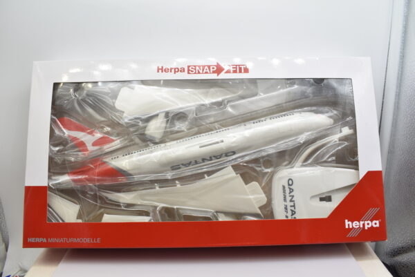 modellino aereo di linea Herpa scala 1:200 Qantas Boeing 787-900 modellismo da collezione