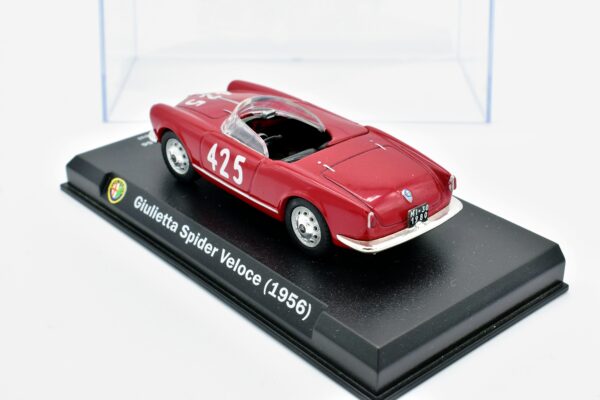Modellino auto scala 1:43 Alfa Romeo Giulietta Spider Veloce diecast modellismo da collezione - Image 4