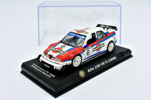 Modellino auto scala 1:43 Alfa Romeo Alfa 155 V6 TI diecast modellismo da collezione
