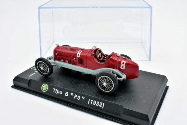 Modellino auto scala 1:43 Alfa Romeo Tipo B P3 diecast modellismo da collezione - Image 3
