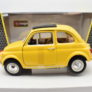 modellino Fiat 500 F 500F auto scala 1:24 burago diecast collezione modellismo