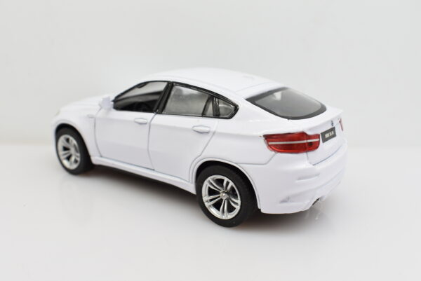 Modellino auto scala 1:38 BMW X6M diecast modellismo da collezione - Image 7