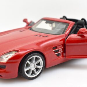 Modellino auto scala 1:32 Mercedes Benz SLS AMG Roadster Burago diecast modellismo da collezione