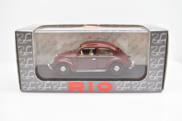 Modellino auto scala 1:43 Volkswagen Maggiolino Rio diecast modellismo da collezione - Image 2