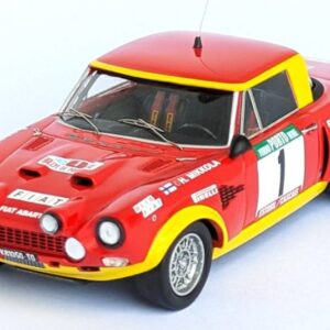 Modellino auto scala 1:43 Trofeu FIAT 124 ABARTH RALLY OF PORTUGAL modellismo statico