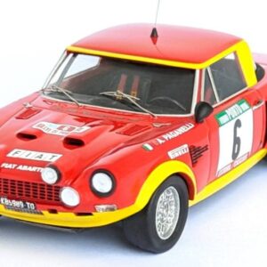 Modellino auto scala 1:43 Trofeu FIAT 124 ABARTH RALLY OF PORTUGAL 1975 collezione