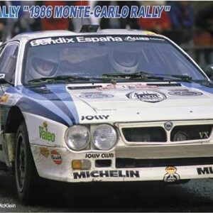 Modellino auto model kit di montaggio Hasegawa LANCIA 037 RALLY MONTE CARLO 1986 KIT 1:24