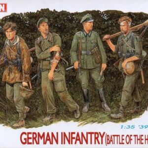 Modellino soldati model kit diorami  Dragon  GERMAN INFANTRY (BATTLE OF THE HEDGEROWS 1944) KIT 1:35