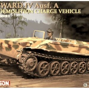 Modellino carri armati TANK model kit di montaggio Dragon  BORGWARD IV AUSF. A HEAVY DEMOLITION CHARGE VEHICLE KIT 1:35