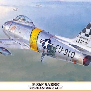Modellino aerei da costruire model kit di montaggio Hasegawa  F-86F SABRE KOREAN WAR ACE KIT 1:48